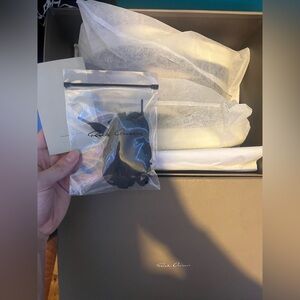 Rick Owens Black and White Men's Shoes